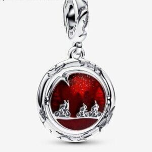 Pandora Stranger Things Glow-in-the-dark Upside Down Dangle Charm